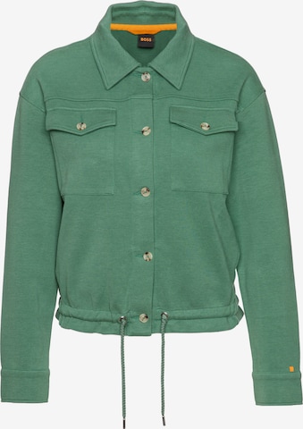 BOSS Orange Between-Season Jacket 'C_Eniara' in Green: front