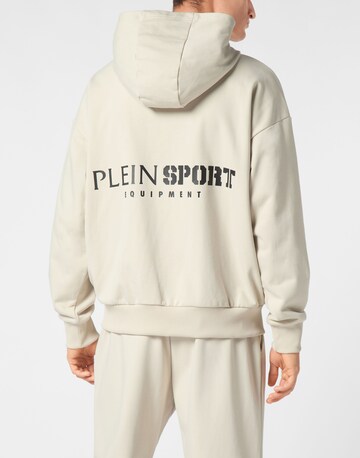 Plein Sport - Casaco em moletão 'Scratch' em bege