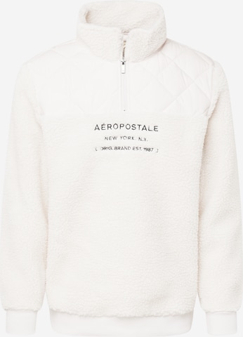 AÉROPOSTALE Sweatshirt i hvid: forside