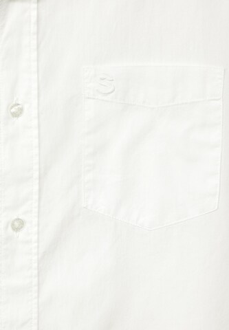 Street One MEN Regular fit Button Up Shirt in White