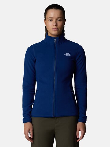 THE NORTH FACE Функциональная флисовая куртка '100 GLACIER' в Синий: спереди