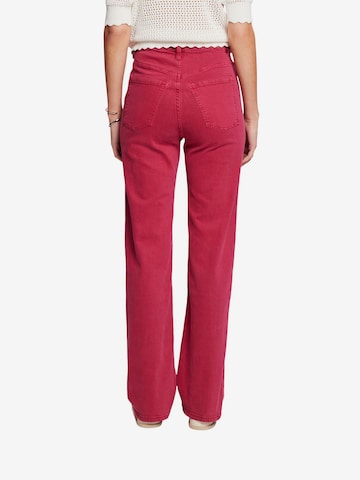 ESPRIT Bootcut Jeans in Roze