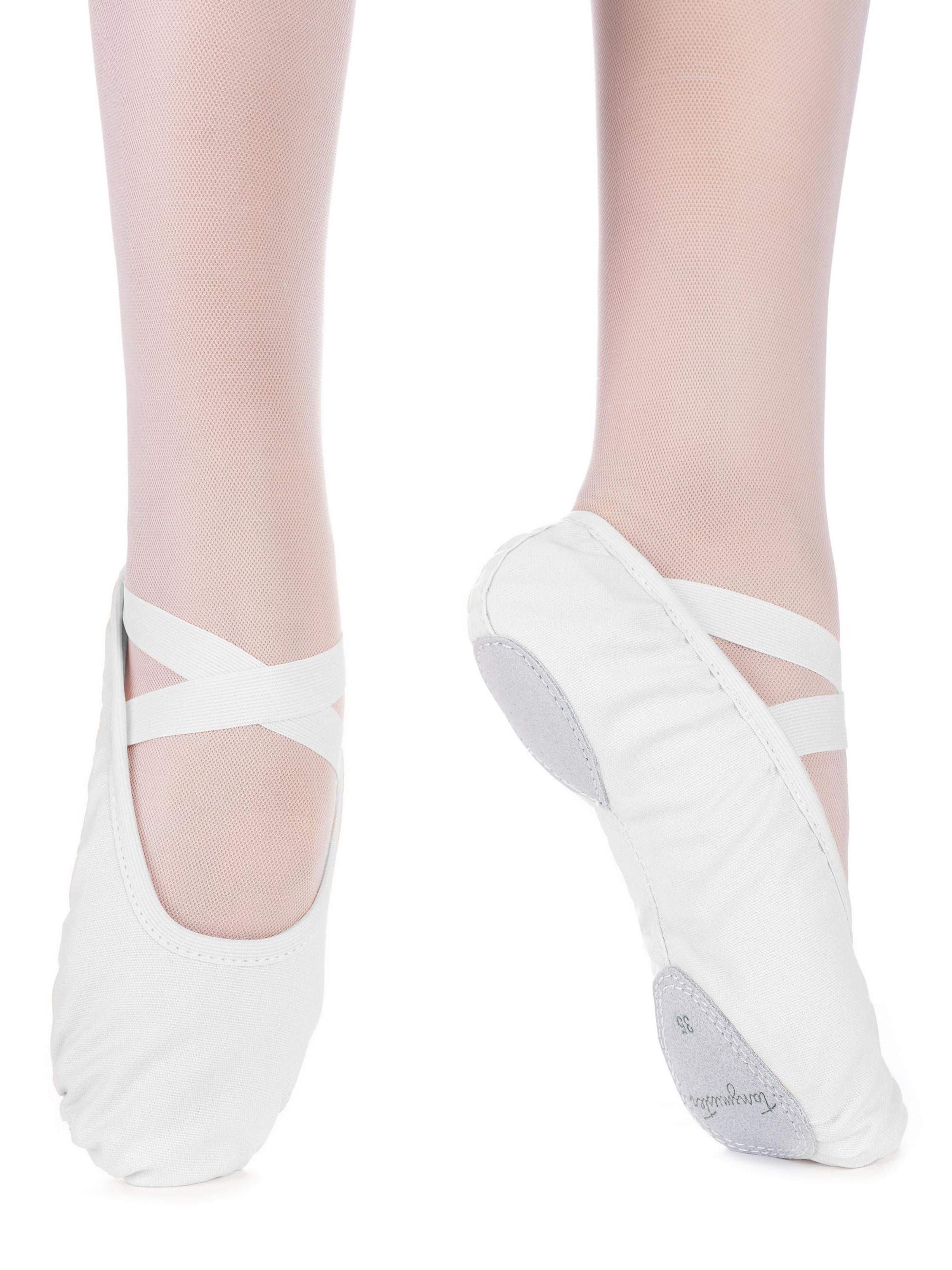 Tanzmuster Athletic Shoes 'Leon' in White