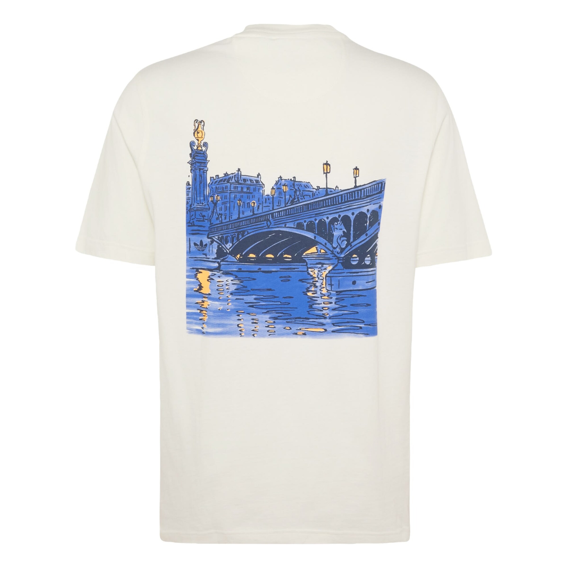 T-Shirt 'Paris' ADIDAS ORIGINALS en blanc