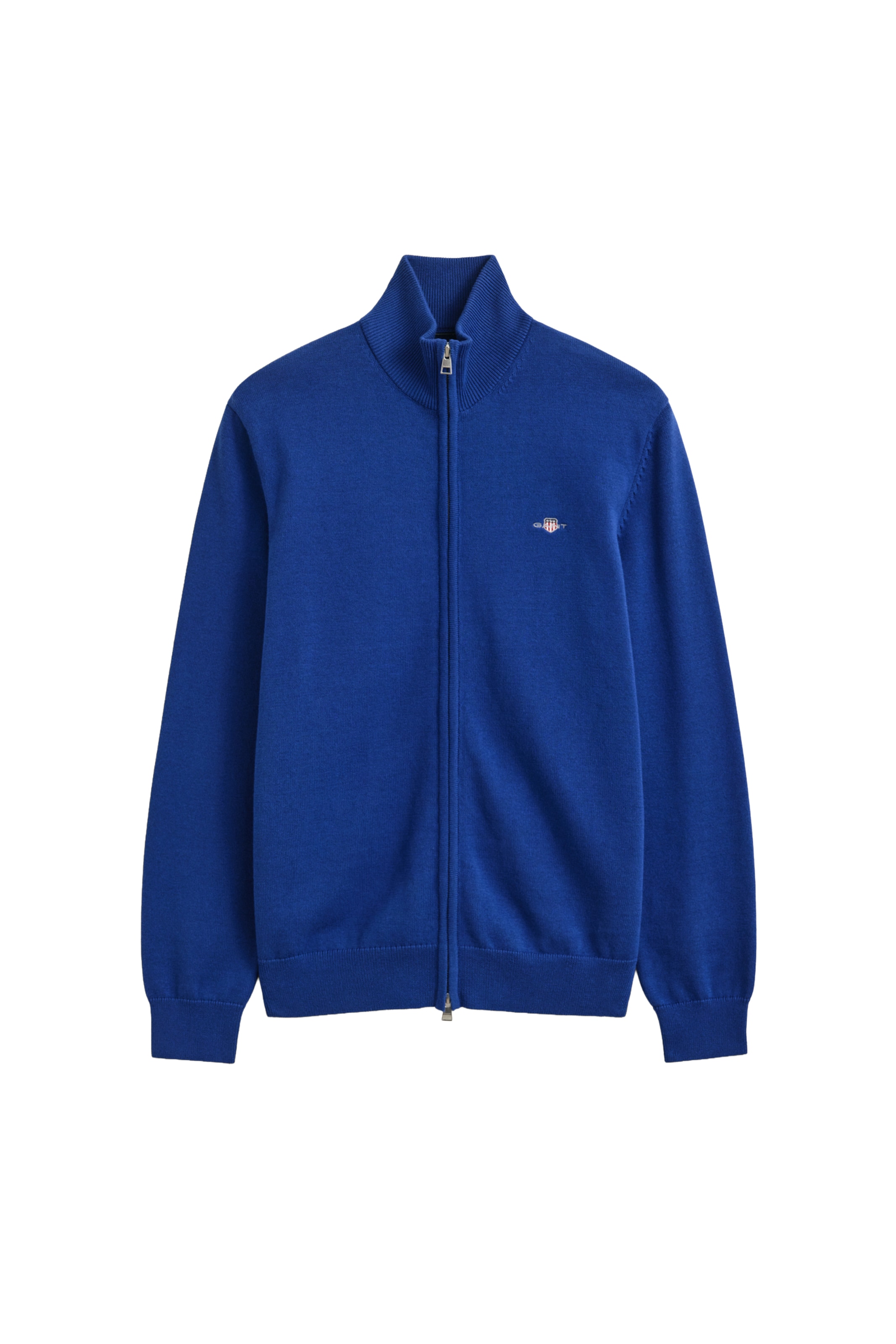 GANT Knit Cardigan in Blue: front