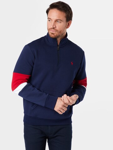 Polo Ralph Lauren Mikina – modrá: přední strana