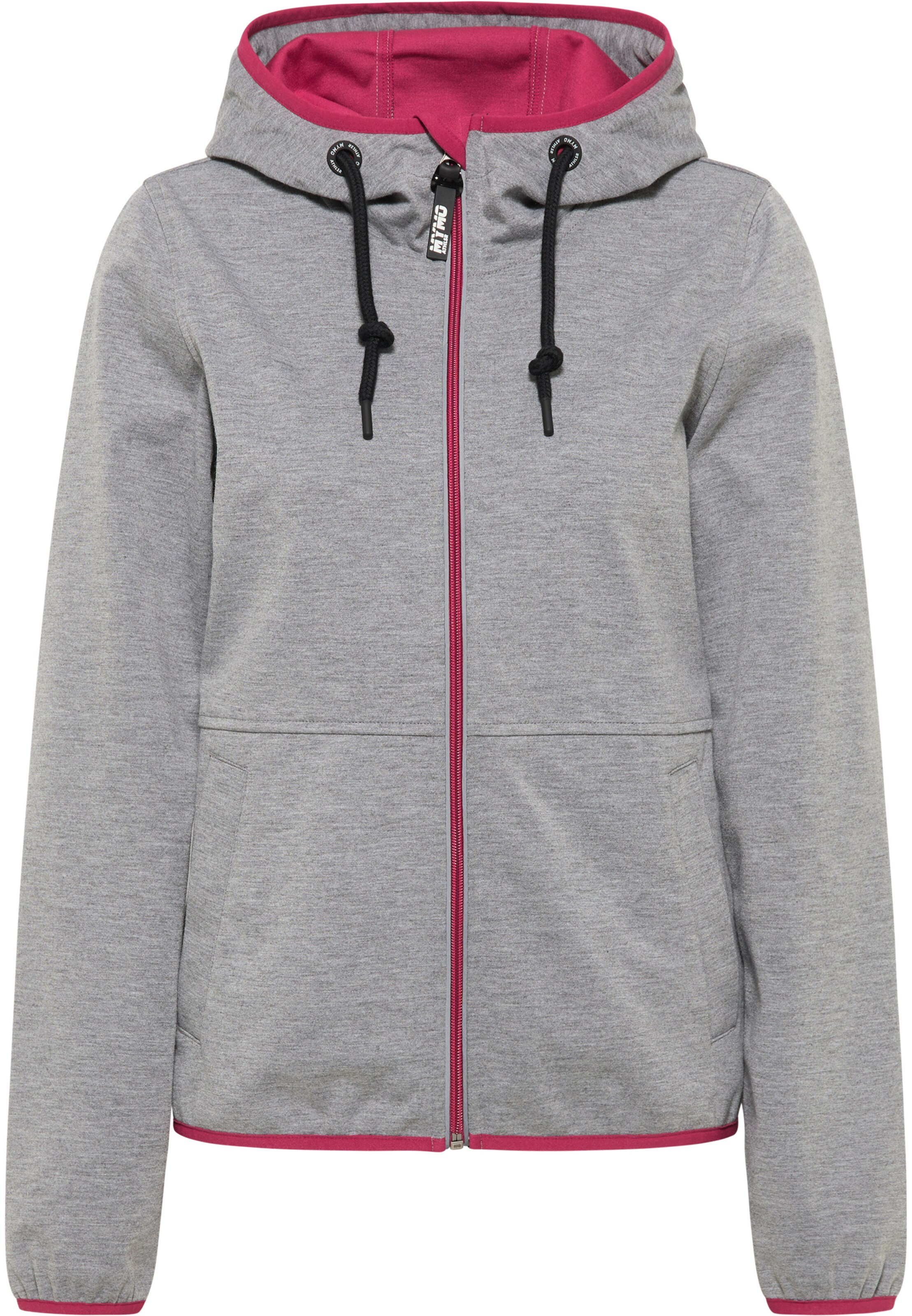 myMo ATHLSR Performance Jacket in Grey: front