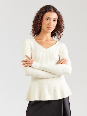 Pull-over 'ONLIBI' ONLY en beige : devant
