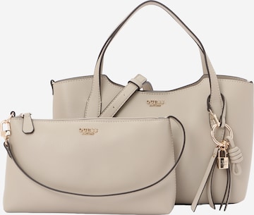 pelēks GUESS "Shopper" tipa soma 'MELODY': no priekšpuses