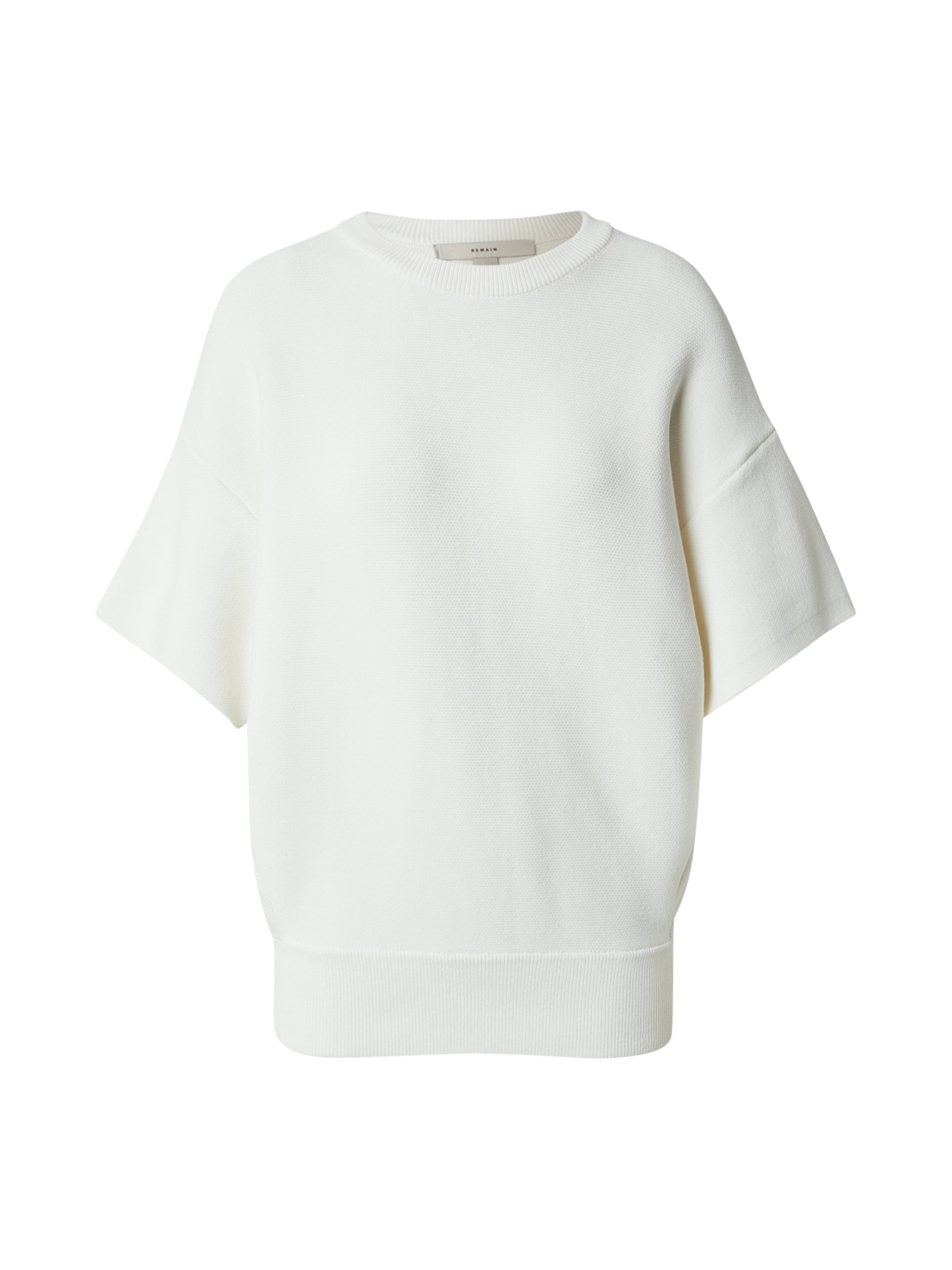 Pulover de la REMAIN pe alb: față