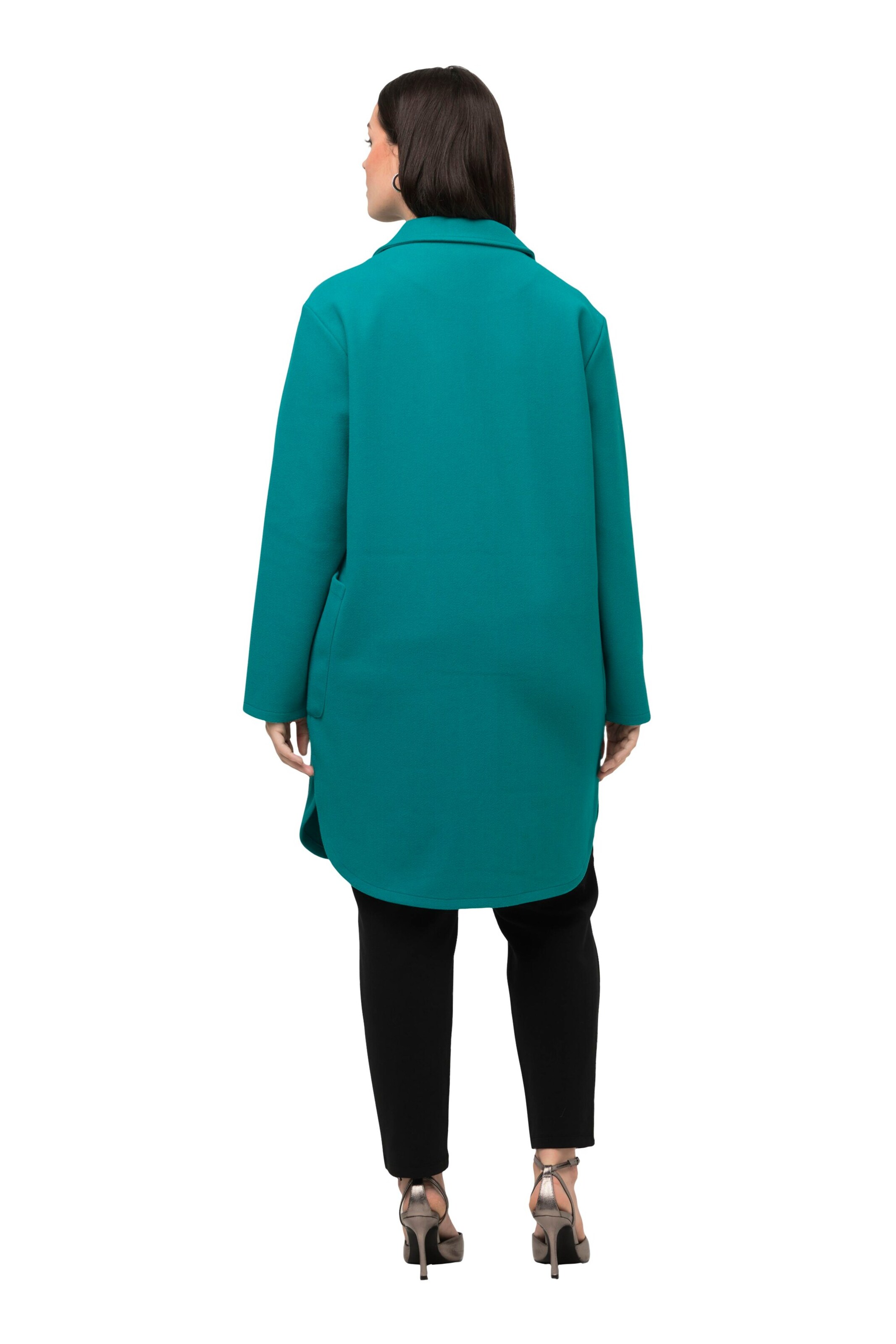 Ulla Popken Between-seasons coat in Green