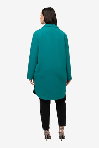 Ulla Popken Between-Seasons Coat in Green