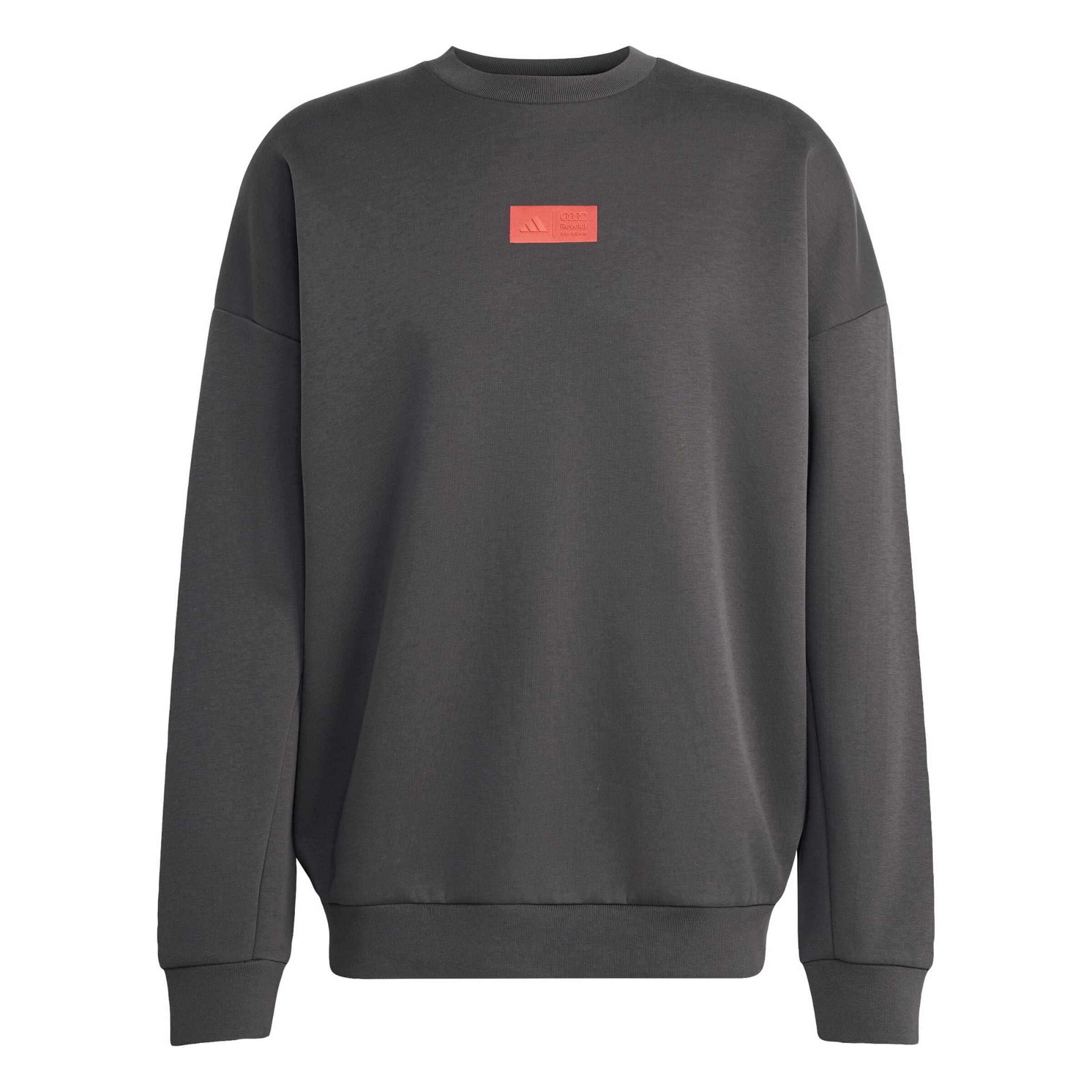 ADIDAS PERFORMANCE Sports sweatshirt 'Audi Formula One Team' in Black: front