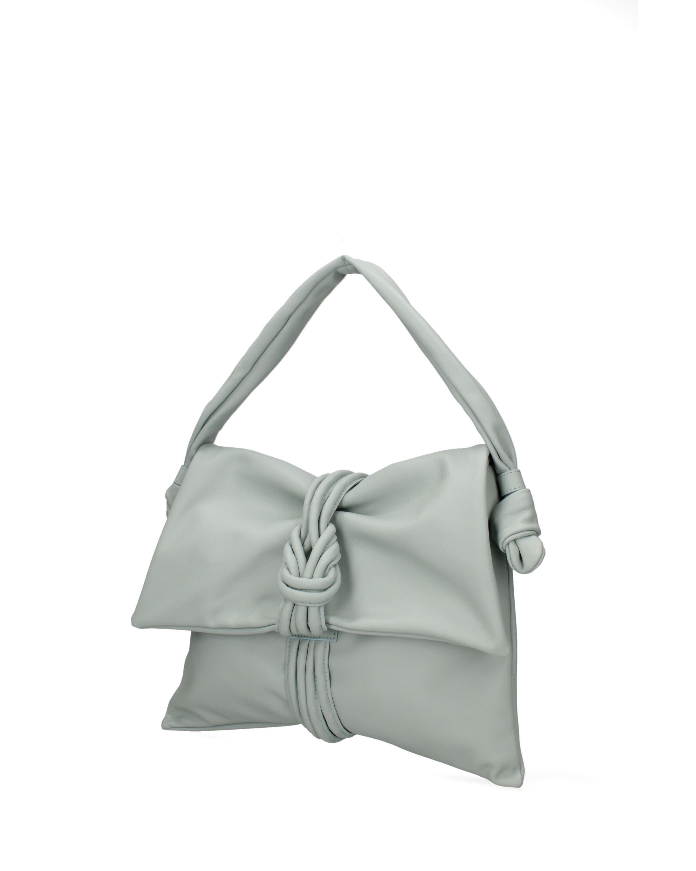 Viola Castellani Schultertasche in Grün: Vorderseite