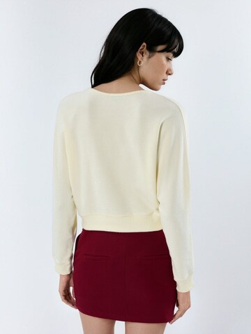 Busem Knit Cardigan in Yellow