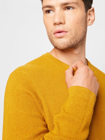 SELECTED Sweater 'Rocks' in Yellow