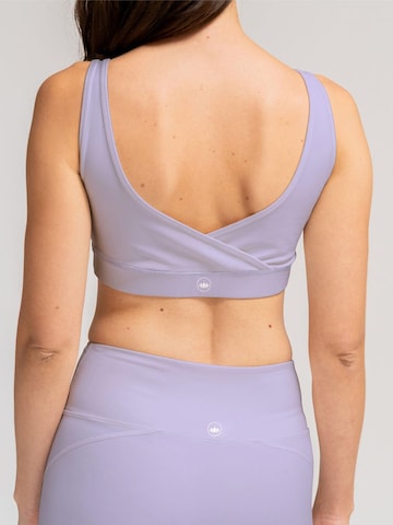 LOTUSCRAFTS Klassisch Sport-BH 'MIKO Bralette'‌‌‌‌ in Lila