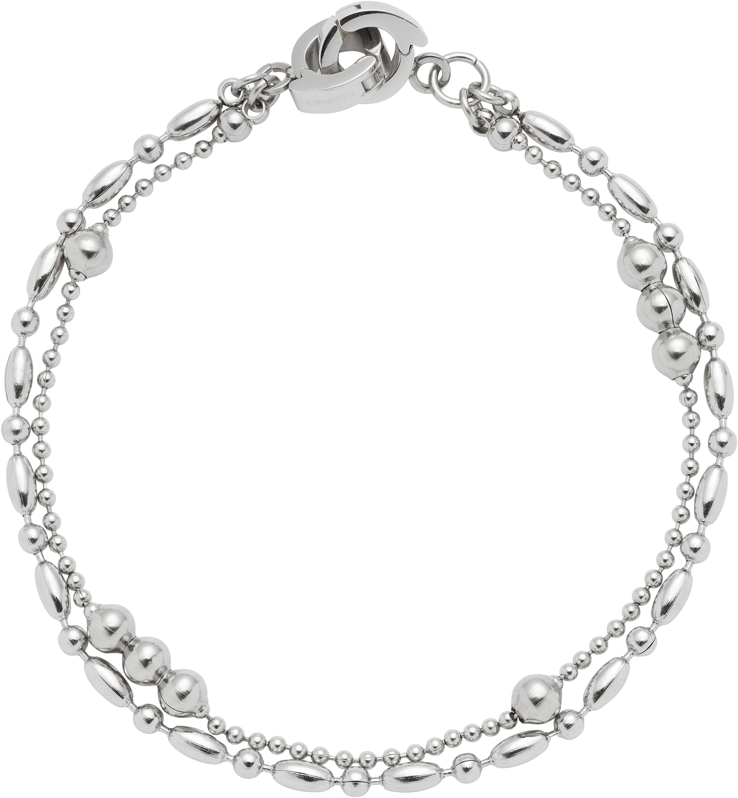 LEONARDO Armband in Silber: Vorderseite