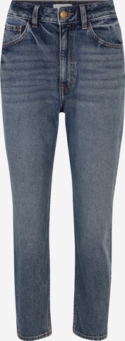 River Island Petite Regular Jeans in Blue: front