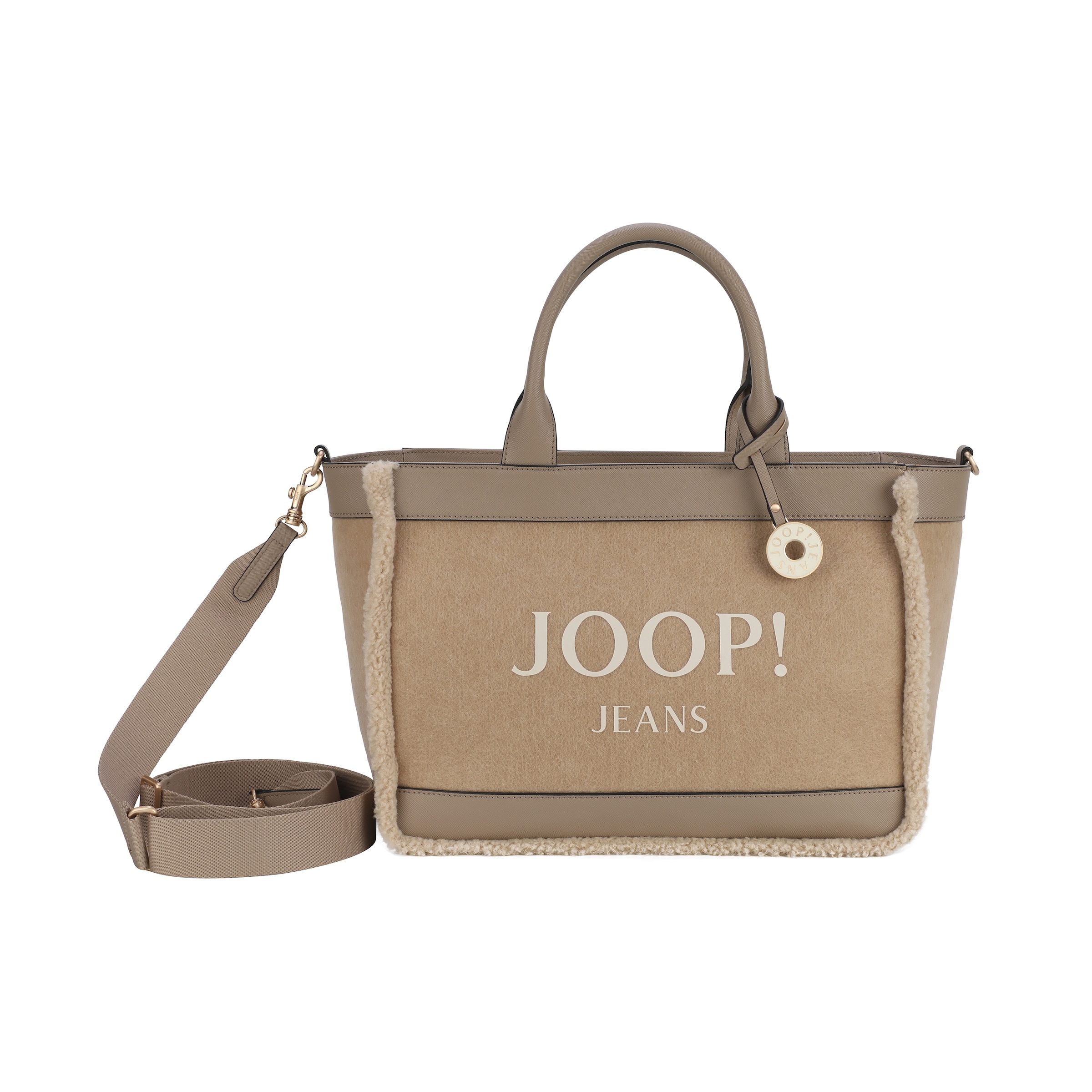 JOOP! Jeans - Malas de tiracolo 'Calduccio Yvette' em castanho: frente