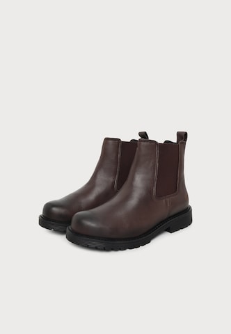 Chelsea Boots 'STELLA' Apple of Eden en marron