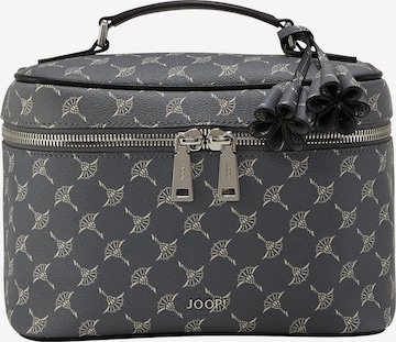 JOOP! Cosmetic Bag 'Flora' in Grey: front