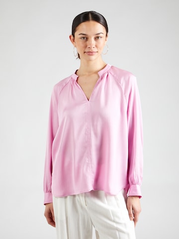 SOAKED IN LUXURY Blouse 'Ioana' in Roze: voorkant