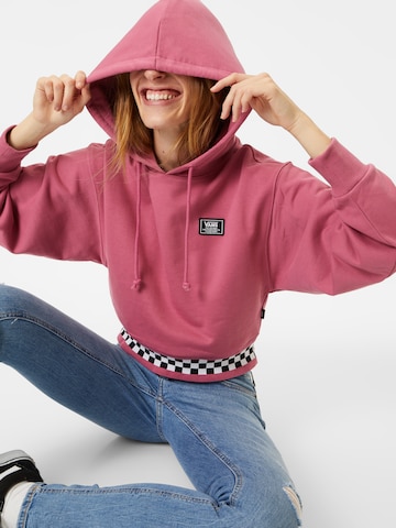 VANS Sweatshirt 'Boom boom' in Pink