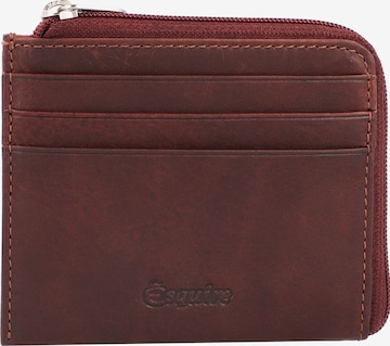 Esquire Wallet in Brown: front