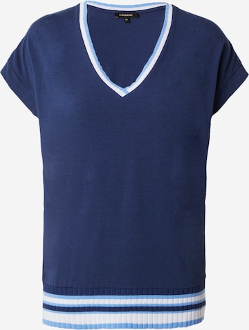 T-shirt MORE & MORE en bleu : devant