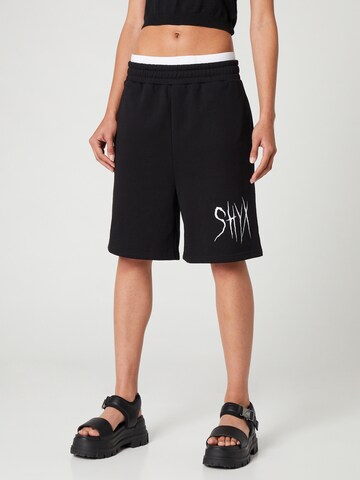 SHYX - Loosefit Pantalón 'Lexa' en negro