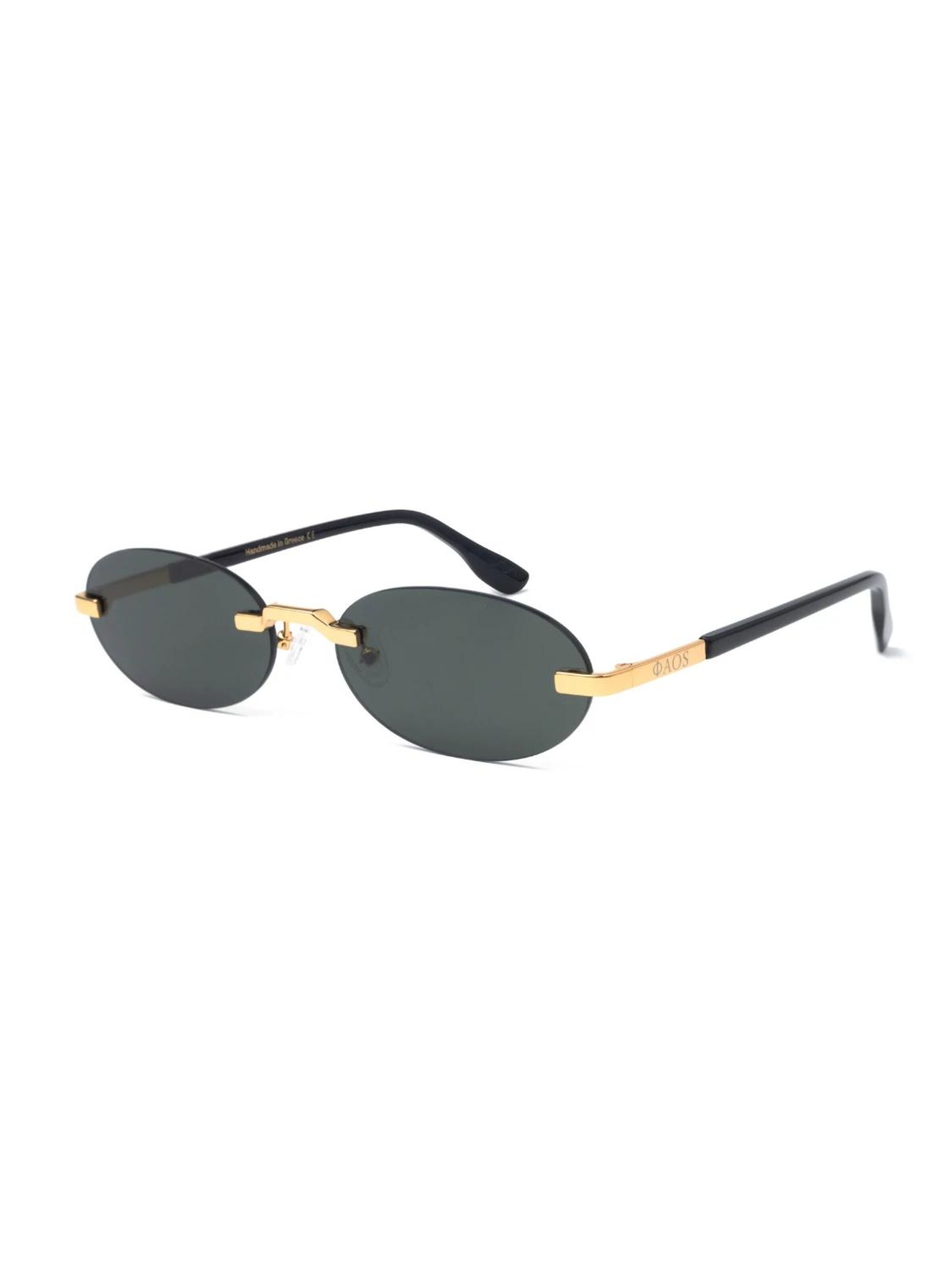 Faos Concept Sonnenbrille 'FAOS PHAESTUS HANDMADE'‌‌‌‌ in Grau: Vorderseite