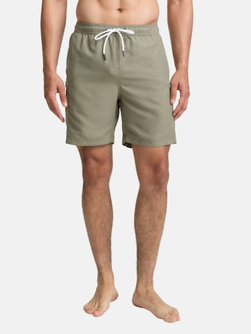 TOM TAILOR DENIM Zwemshorts in Groen