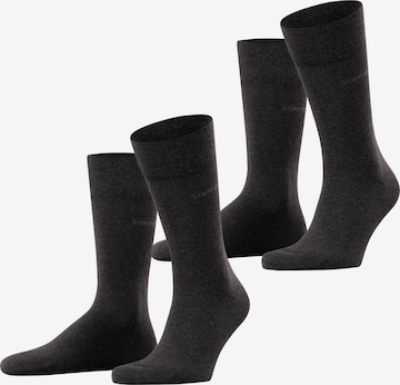 ESPRIT Socks 'Basic Easy 2-Pack' in Grey: front