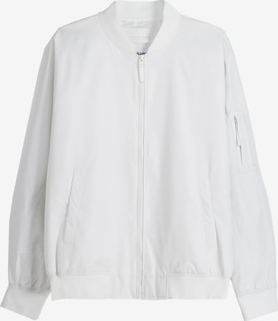 Bershka Prehodna jakna | bela barva, Prikaz izdelka