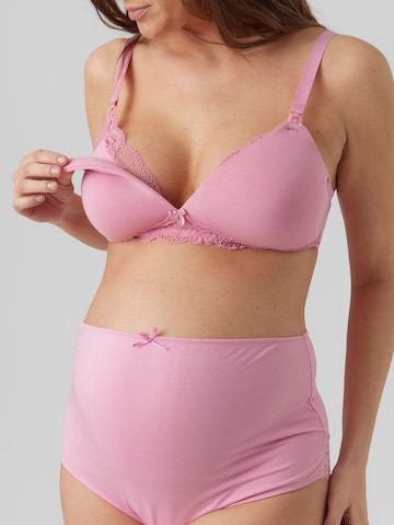 MAMALICIOUS Bra in Pink