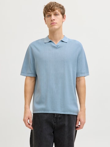 JJ Rebel Tröja 'JREBJAMES' i blå: framsida