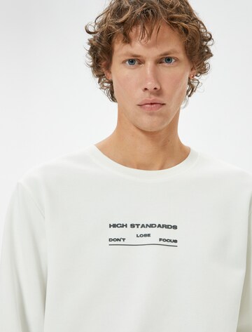 Koton Sweatshirt in Weiß