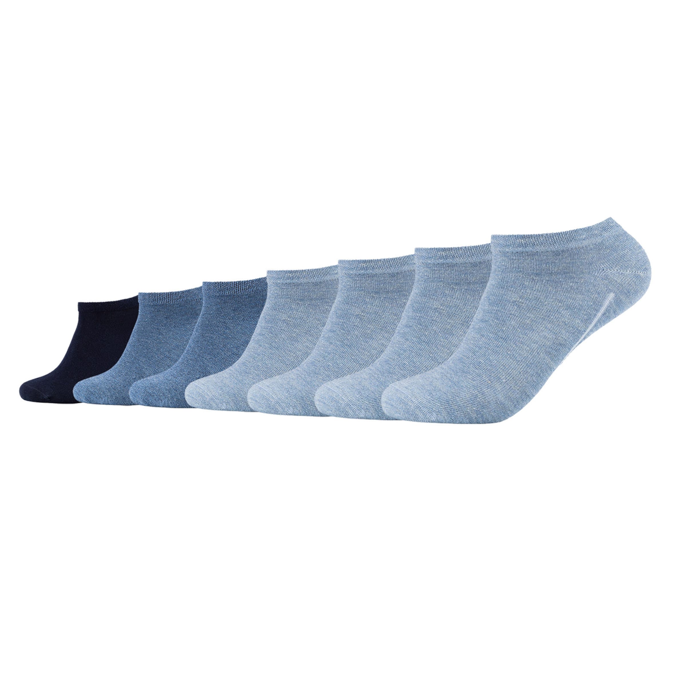camano Enkelsokken in Blauw: voorkant