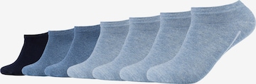 camano Socken in Blau: predná strana