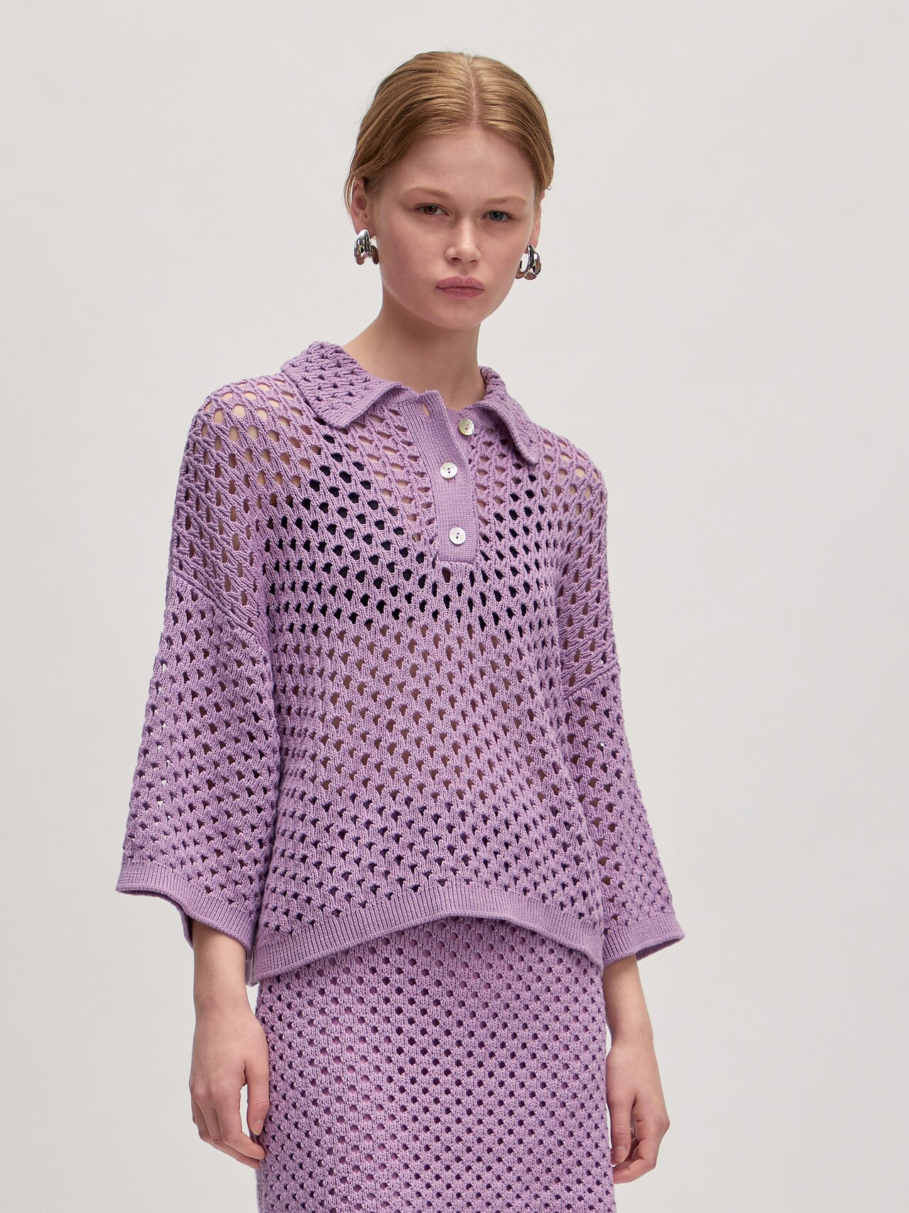 EDITED Produits Pull-over 'Anaya' violet