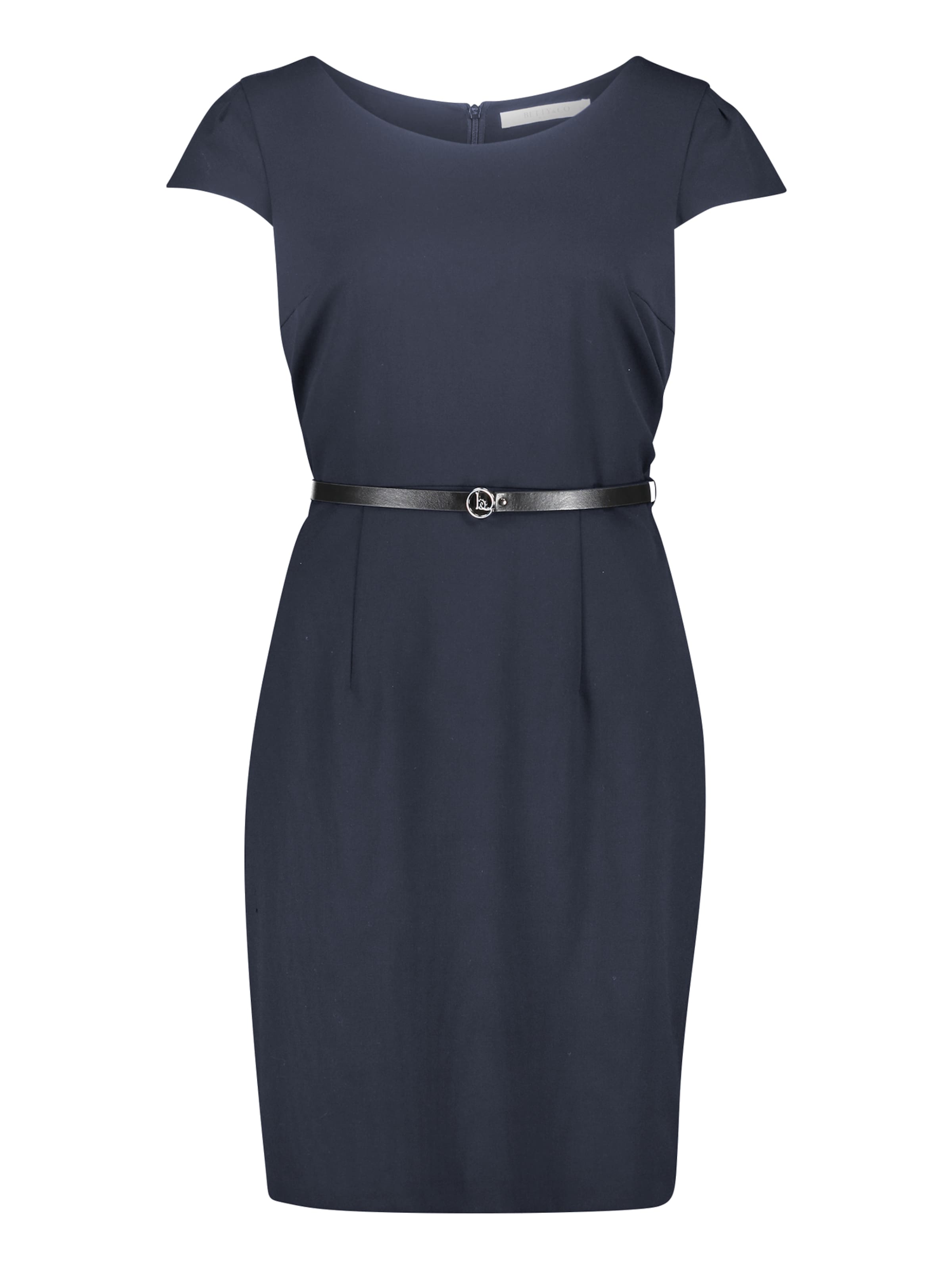 Robe fourreau Betty & Co en bleu : devant