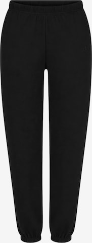 cfab (formerly creamy fabrics) - Pantalón 'Everyday Carrot' en negro: frente