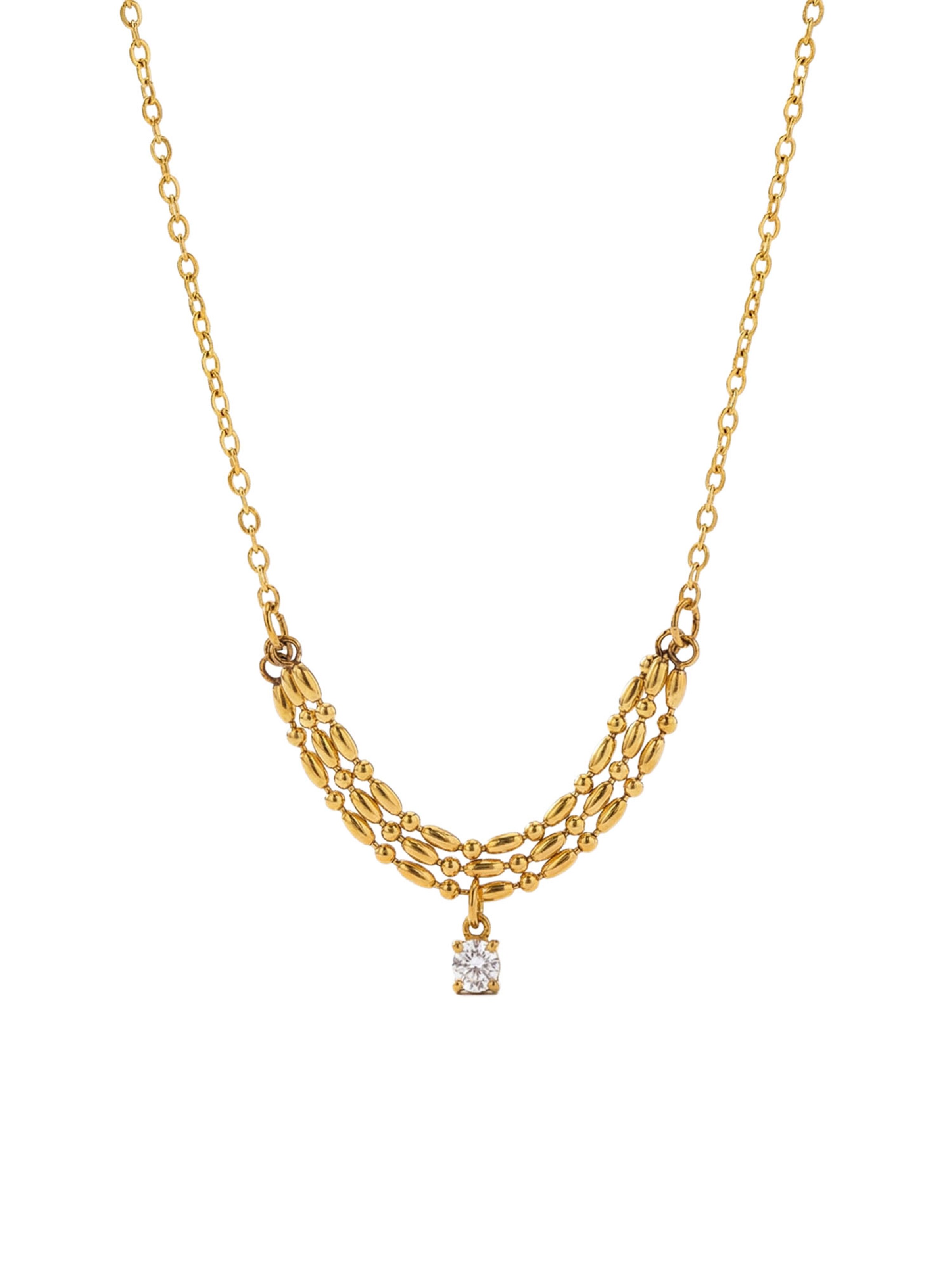 Nemomatheo Kette 'Cascade'‌‌‌ in Gold