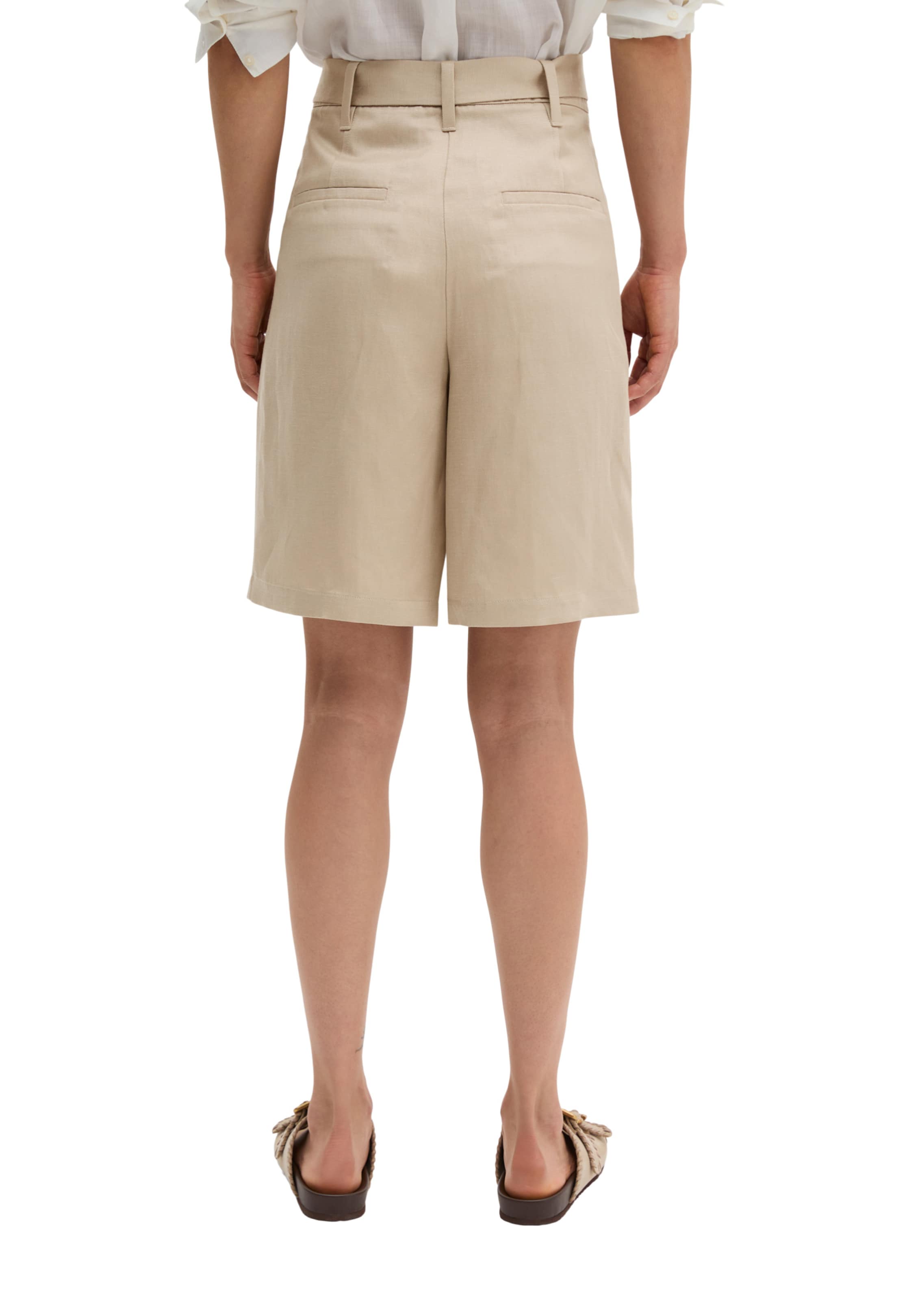 Marc O'Polo Slim fit Trousers in Beige