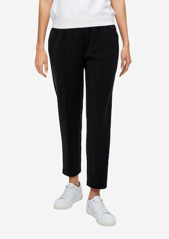 Regular Pantalon s.Oliver en noir : devant