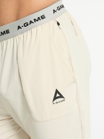 A-Game - Regular Calças de desporto em bege