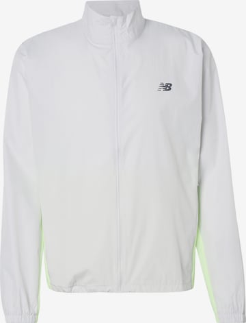 new balance Kurtka sportowa w kolorze szary: przód