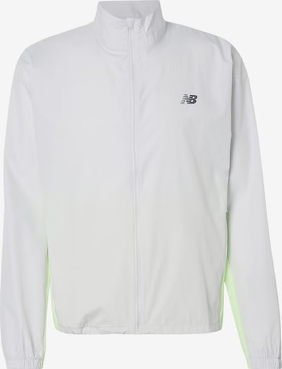 new balance Sportska jakna u svijetlosiva / svijetlozelena, Pregled proizvoda