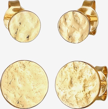 Boucles d'oreilles ELLI en or : devant